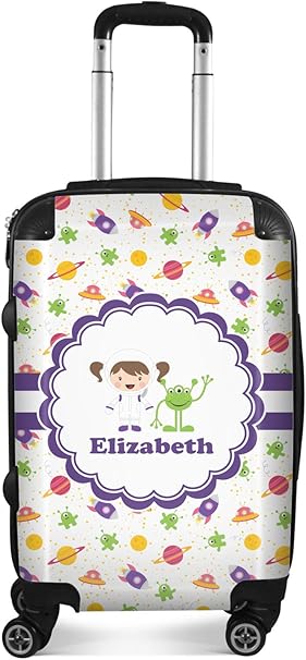girls personalized luggage