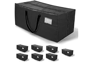 7 Pack Heavy Duty Oversized Storage Bag Moving Supplies Boxes for Moving, College Dorm, Traveling, Camping, Christmas Decorat