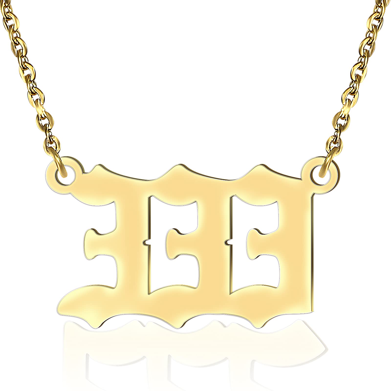 TINGYA Angel Number Pendant Necklace, Goals and Wishes Get Personalised Women Necklaces Jewellery Birthday Gift, Metal