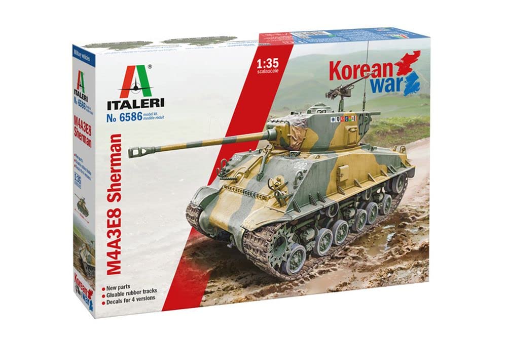 Italeri 1:35 - M4A3E8 Sherman Korean War