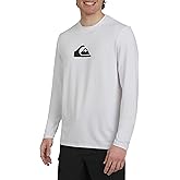 Quiksilver Men's Swimwear Regular Fit UPF 50 Long Sleeve Sun Tee Rash Guard Shirt (S-XXL)