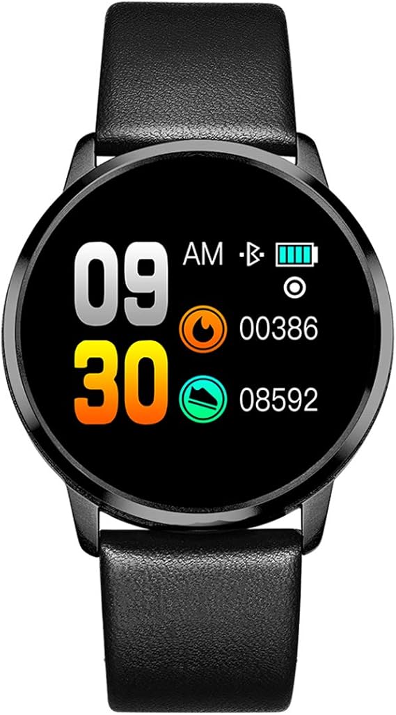 Rundoing Smart Watch OLED Pantalla a Color Smartwatch Hombres ...