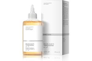 HANYLULU Ordinary Glycolic Acid, 8 Fl Oz Glycolic Acid 7% Exfoliating Toner, Smooths Skin Texture, Improvement Visible Clarity & Also Addressing Uneven Tone, Reveal Radiant Skin