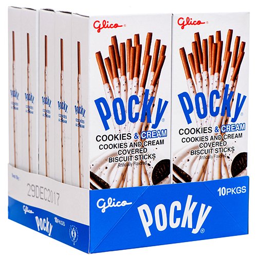 WHOLESALE POCKY COOKIES & CREAM 1. 41 OZ