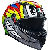 AGV K3 Birdy 2.0 Motorcycle Helmet Gray/Yellow/Red MD