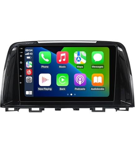 Kunfine 9-inch Android Car Stereo With CarPlay - For Mazda 2 2007-2014