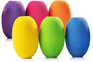 6 Pcs Foam Pen Grips Handwriting Pen Grips,Special Supplies Egg Pen Pencil,Reusable Writing Aid Holder Soft Cushioned for Han