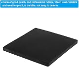 PATIKIL Rubber Vibration Isolation Pads 2pcs 6"x6"x0.4" HVAC Air Compressor view 4