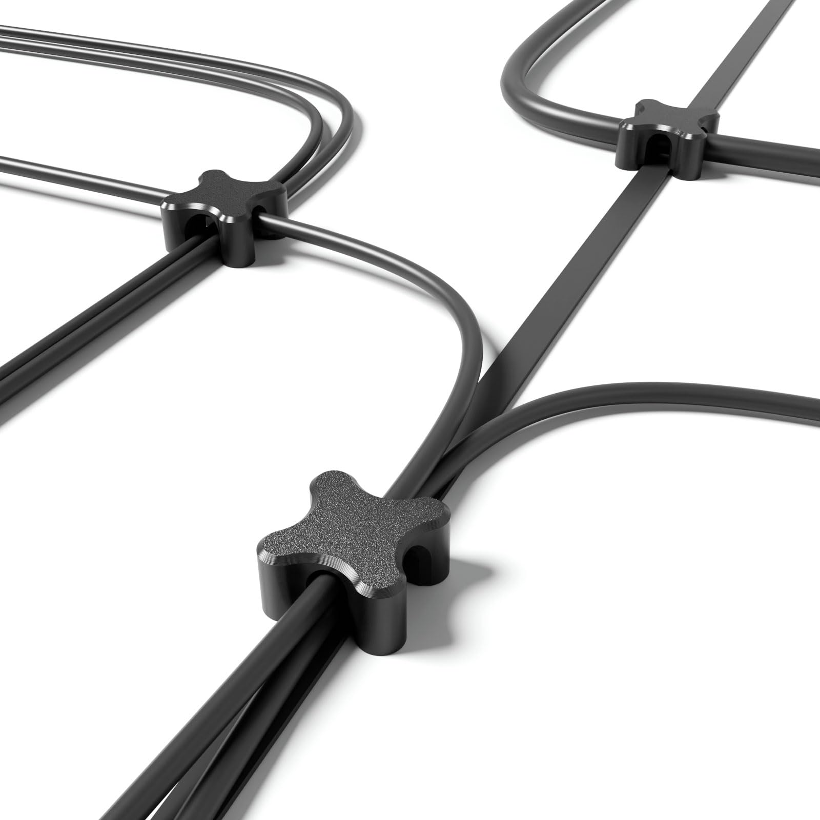 Photo 1 of Magnetic Cable Organizer – Desktop Multipurpose Cord Keeper & Cable Management Clip for Home & Office
