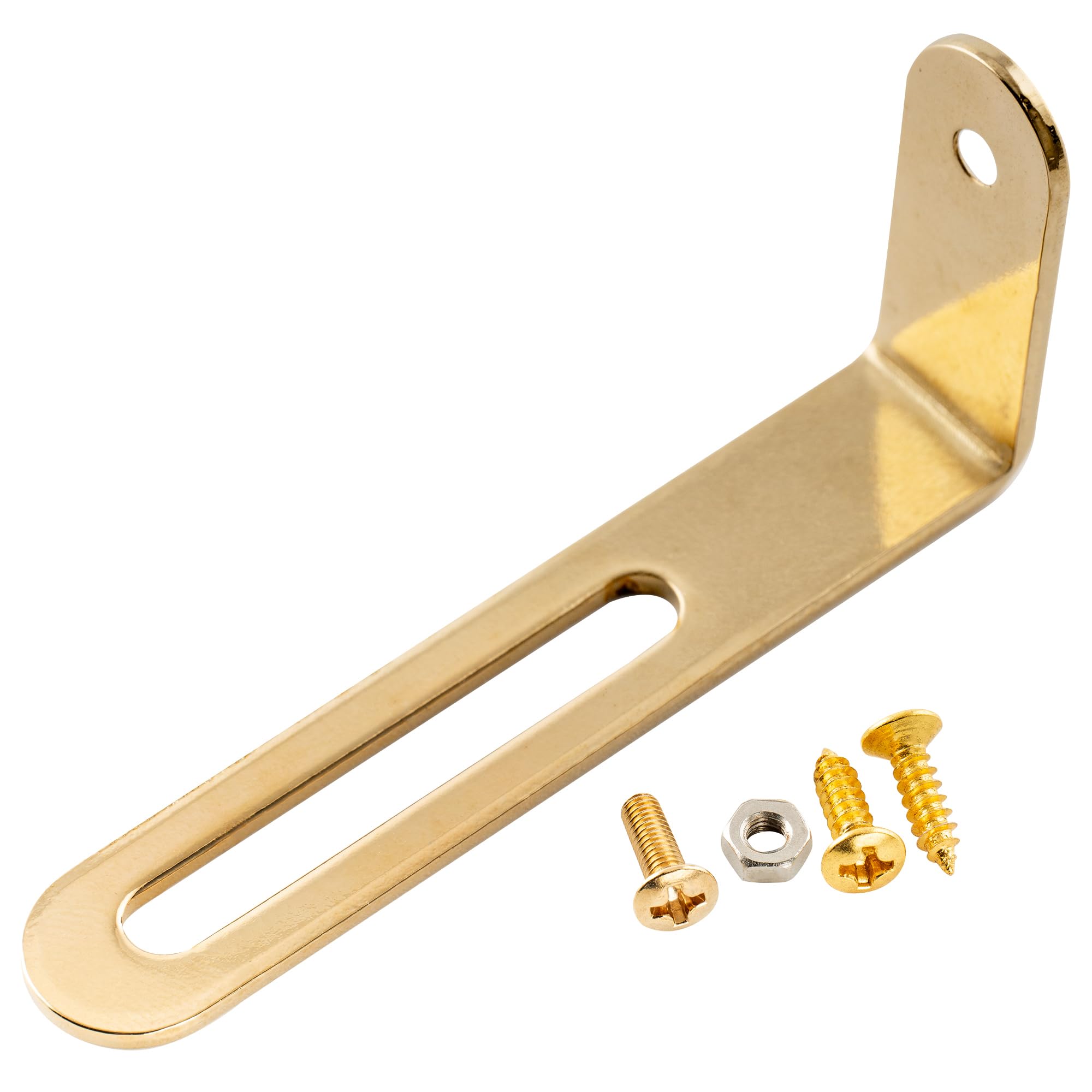 Musiclily Pro Universal Pickguard Mounting Bracket Support Compatible with USA Les Paul or Epiphone Les Paul Electric Guitar,Gold