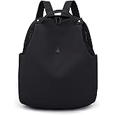 Nawoshow Mini Nylon Women Backpacks,Small Ladies backpacks Casual Lightweight Shopping Travel Daypack (Black)