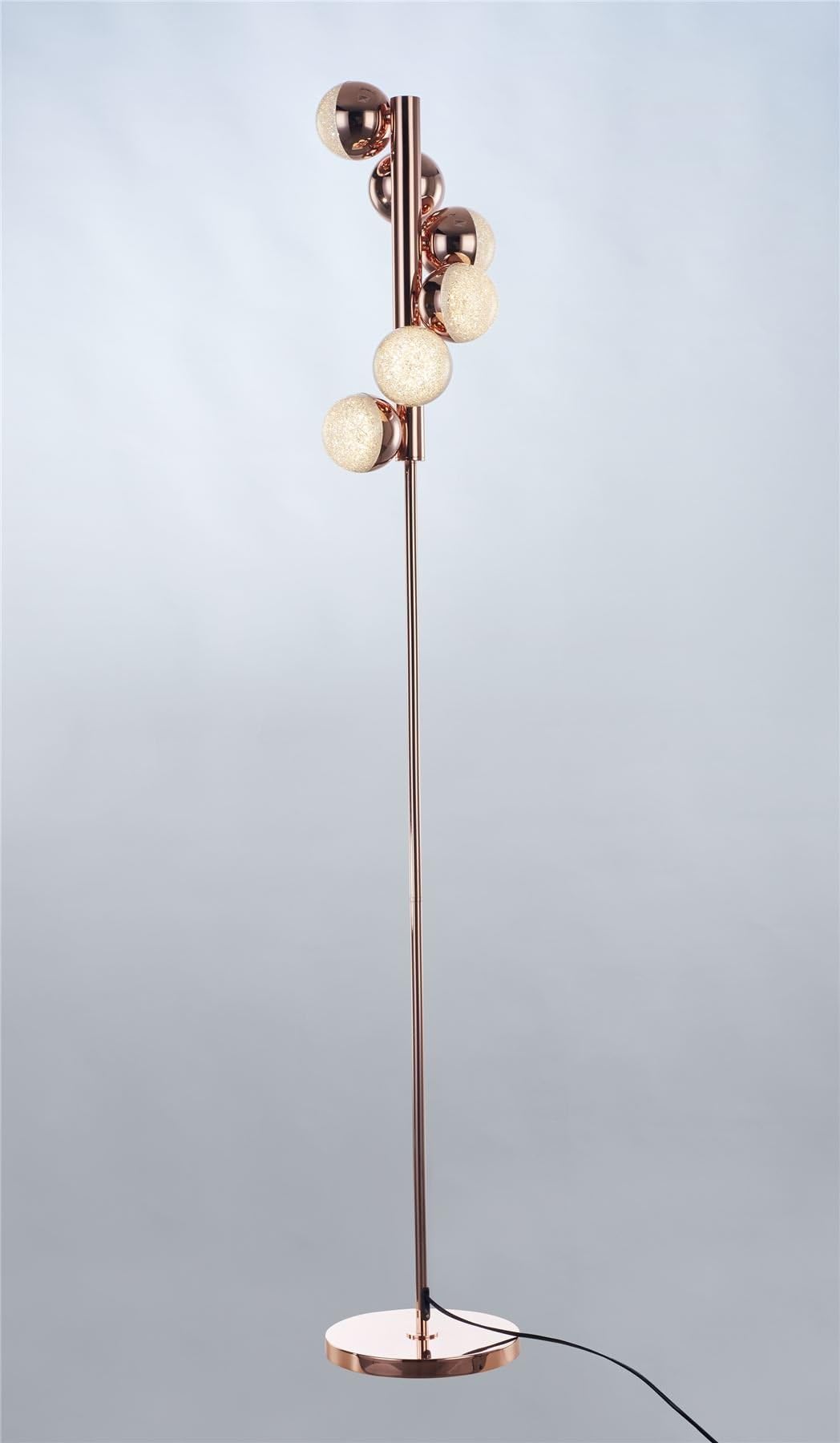 Eclipse Copper 6 Light Floor Lamp - Illuminati Lighting ML14003057-6A CPR