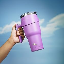 Konokyo 40 oz Tumbler with Handle and 2 Straw 2