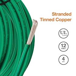 Portable Grounding Rod with 4ft 12AWG UL Listed