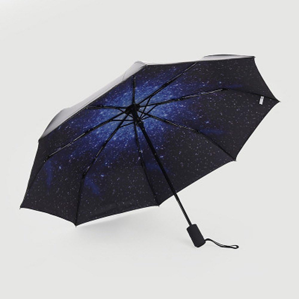 KPHY-Creative sunshade, automatic black umbrella, black glue, sunscreen, UV protection umbrella