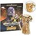 Marvel Avengers Infinity War Infinity Gauntlet 3D Wood Puzzle & Model Figure Kit (94 Pcs) - Build & Paint Your Own 3-D Comic Movie Toy - Educational Gift for Kids & Adults, No Glue Required, 12+