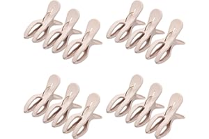 12PCS Beach Towel Clips, Towel Clips for Beach Chairs, Lounge Chair Towel Clips, Beach Chair Clips, Windproof Clips for Famil