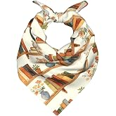 Kfdtpye Silk Scarfs Women'S Fashion Square Satin Bandana Headband Headscarf Neck Scarf Head Hair Wraps