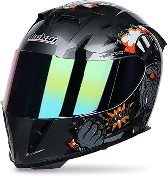 DOT Solid Black Motorcycle Helmet Full Face Scooter Crash Motorbike Street Matte