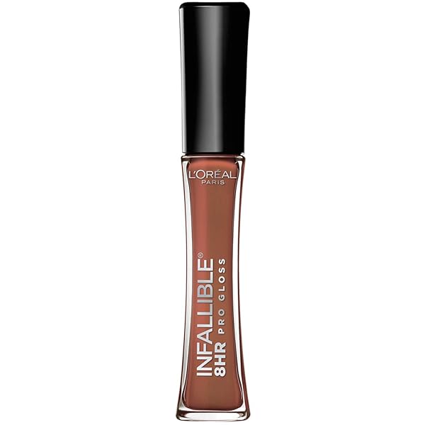 L’ORÉAL PARIS INFALLIBLE 8 HR PRO GLOSS, BARELY NUDE, 0.21 FL. OZ.