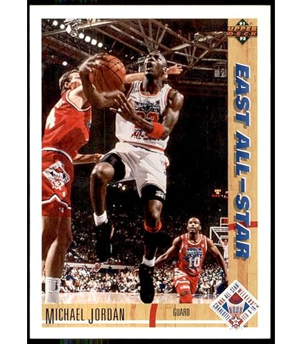 ＠NBA シカゴブルズ スケジュールカード (91/92) 1991-92 NBA Hoops # 5 Michael Jordan Card (J) Chicago Bulls