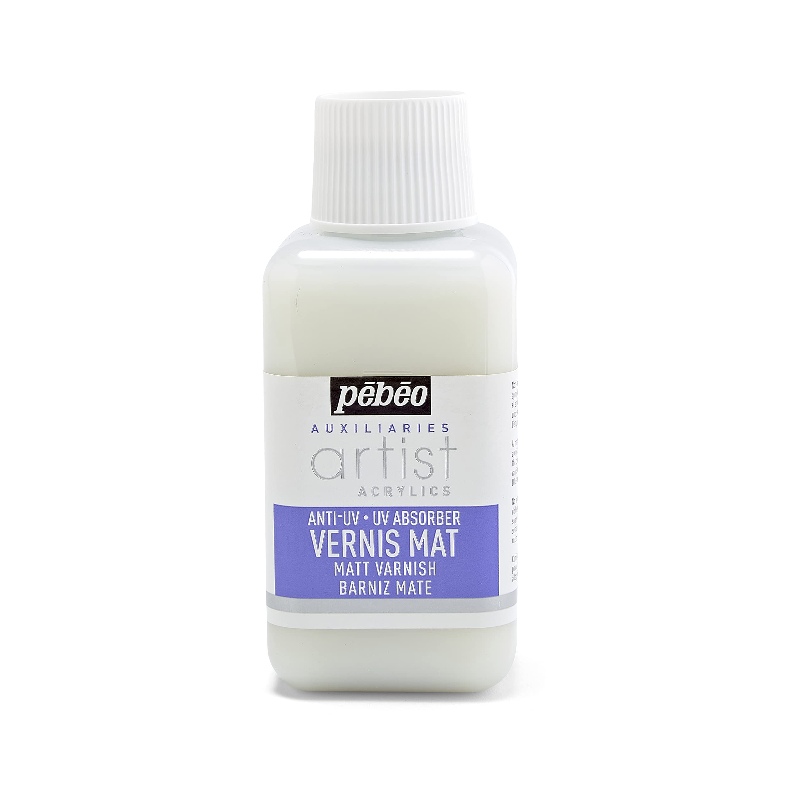 Pebeo 520500 250 ml Matt Varnish, Transparent
