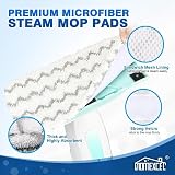 HOMEXCEL Reusable Steam Mop Pads for Shark S1000 Series 4 Pack view 2