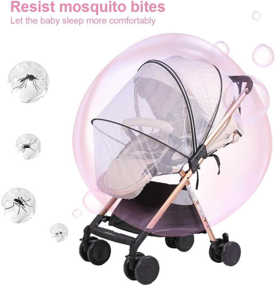 Funique Moustiquaire Poussette Universelle Moustiquaire De Lit Bebe Protection Anti Insectes Pour Landau Auto Siege Litde Voyage Moustiquaires Bebe Puericulture Dwteam In
