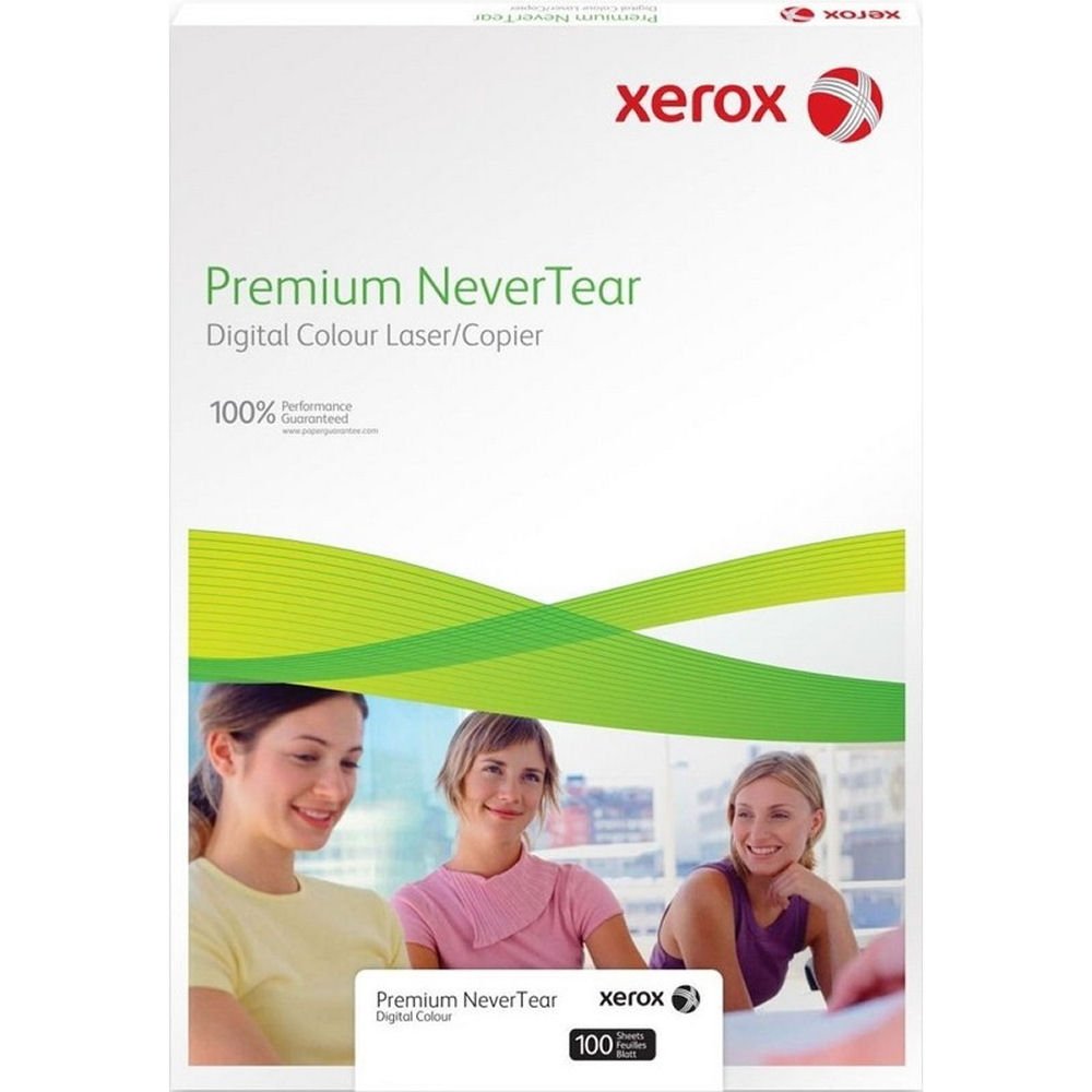 Xerox Premium NeverTear White A4 95mic x 100 sheets Laser Printing
