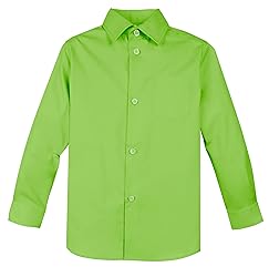 Spring Notion Big Boys' Long Sleeve Dress Shirt 16