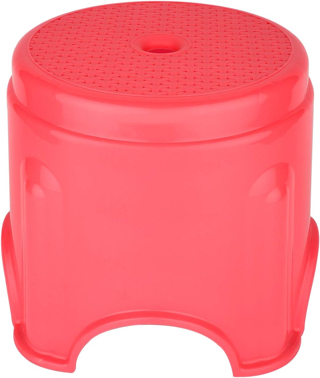 ASIAN Everday Plastic Stool, Saffron Red, Small Amazon.in Home & Kitchen