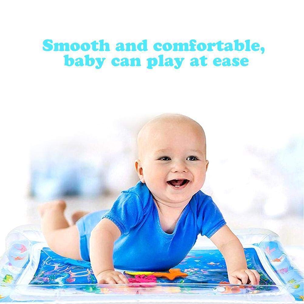 Pliable Et Leger Indispensable Pour Developper La Motricite Tapis Deau Gonflable De Bebe Coussin De Tapis De Bebe Rempli Par Leau Pour Des Enfants Tapis D Eveil Tapis De Jeux Et D Eveil Jeux