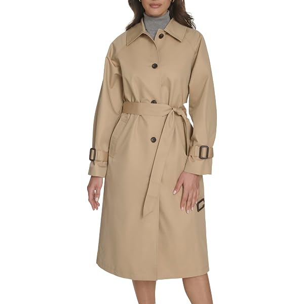 Trench-coat Imperméable Clockhouse - Couleur Saumon Pâle - Taille XS - Occasion Très Bon état