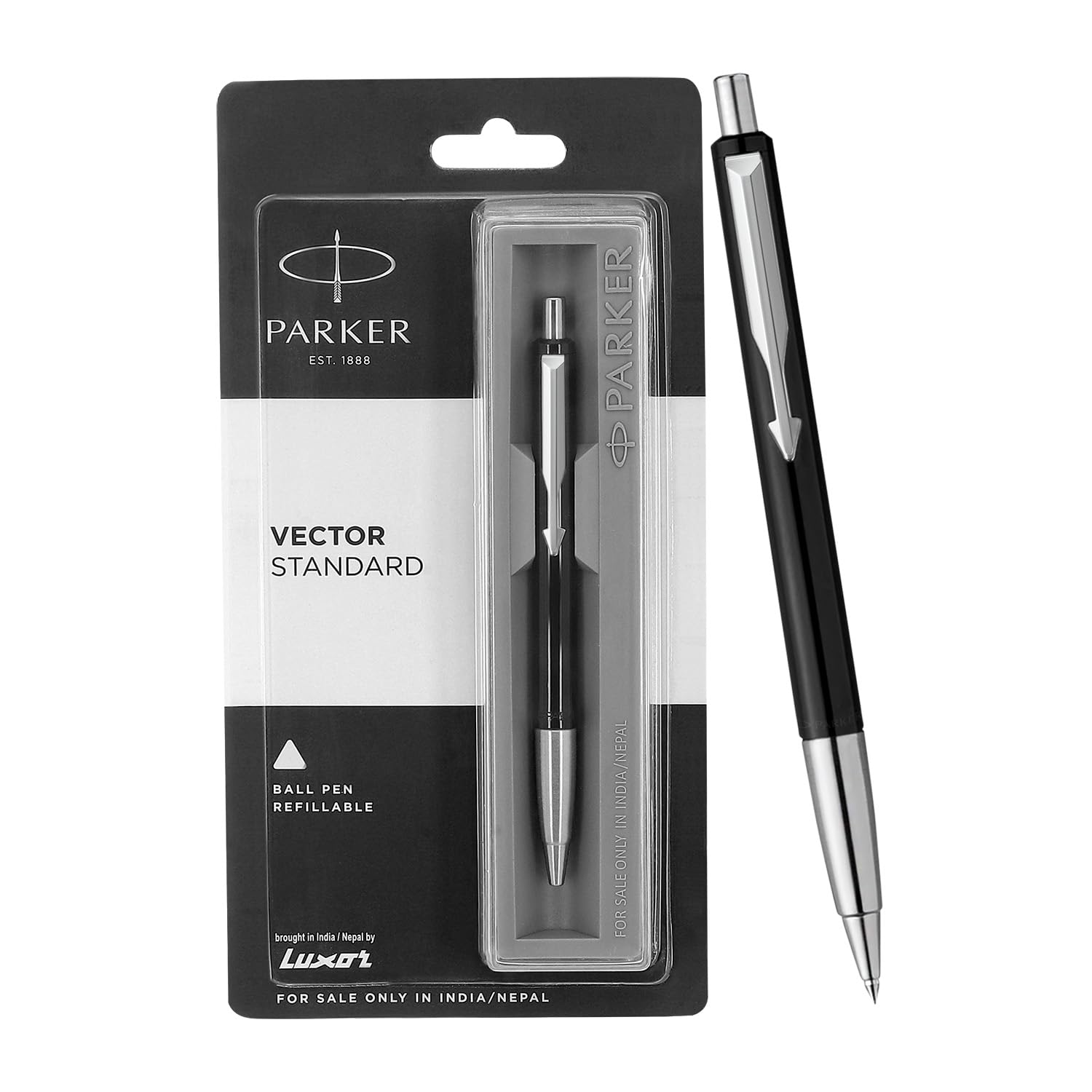 Photo 1 of Parker Vector Standard Ball Pen (Black)