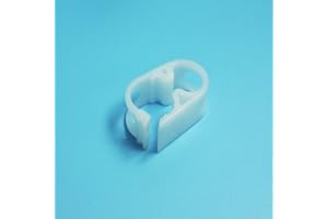 DOPHO Plastic Tubing Clamps Adjustable Tube Clamp 0.118-0.236 Inch Tube Laboratory Pinch Valve Flow Control Hose Clamp 50pc Pack