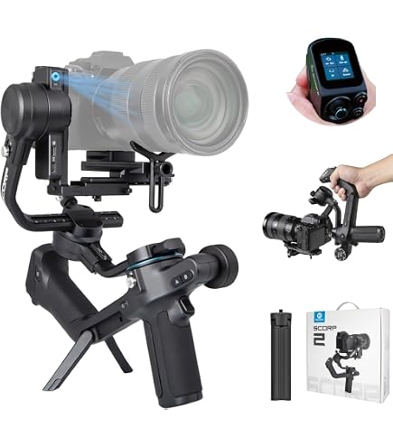Estabilizador Gimbal FeiyuTech AK2000S Standard Kit P/Câmeras DSLR