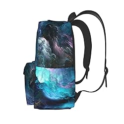 Muxxirt Daily Backpack Beautiful Galaxy Cyan nebula