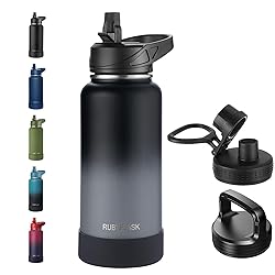 RUBYFLASK 32oz Insulated Water Bottle with