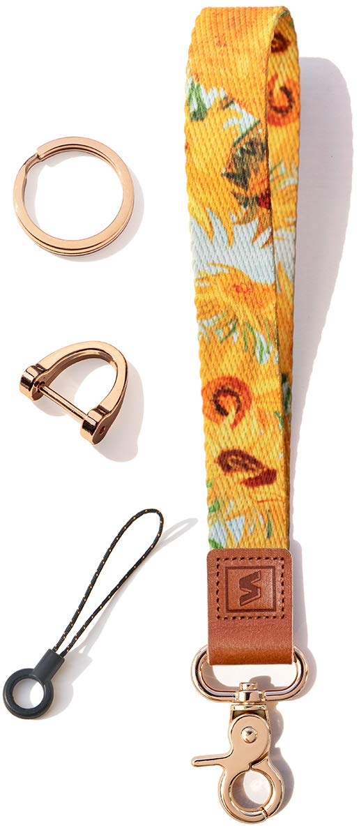 SENLLY Wristlet Lanyard Strap for Keys, Original Pattern Design Wrist Keychain Holder — image 1