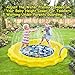 HISTOYE Outdoor Sprinkle Play Mat Summer Sprinklers for Yard Kids 63