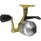 Zebco 33 Gold Spincast Fishing Reel, Changeable Right or Left-Hand Retrieve, All-Metal Gears, Pre-Spooled with Zebco Cajun Fishing Line