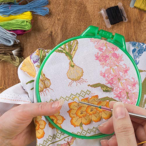 6 Embroidery+Needles+Scissors+Stitching+Beginner