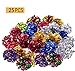 G Ganen 25 Pack Original Mylar Crinkle Balls Cat Toys（Random Color）