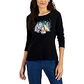 Women's Long-Sleeve Holiday Top
