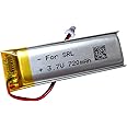 AOLIKES 3.7v 720mAh Battery for Sena SRL, SRL 2 Motorcycle Bluetooth SHOEI Neotec II SP51 SP55 Bluetooth Communication System SRL Battery Replacement