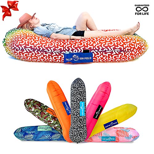 Chillbo DON POOLIO Best Pool Floats BRAND NEW DESIGN Inflatable Lounger River Float Air Lounge Hammock Sun Bed Pool Toy Floating Mattress (PATENT PENDING) - Thumbnail 7
