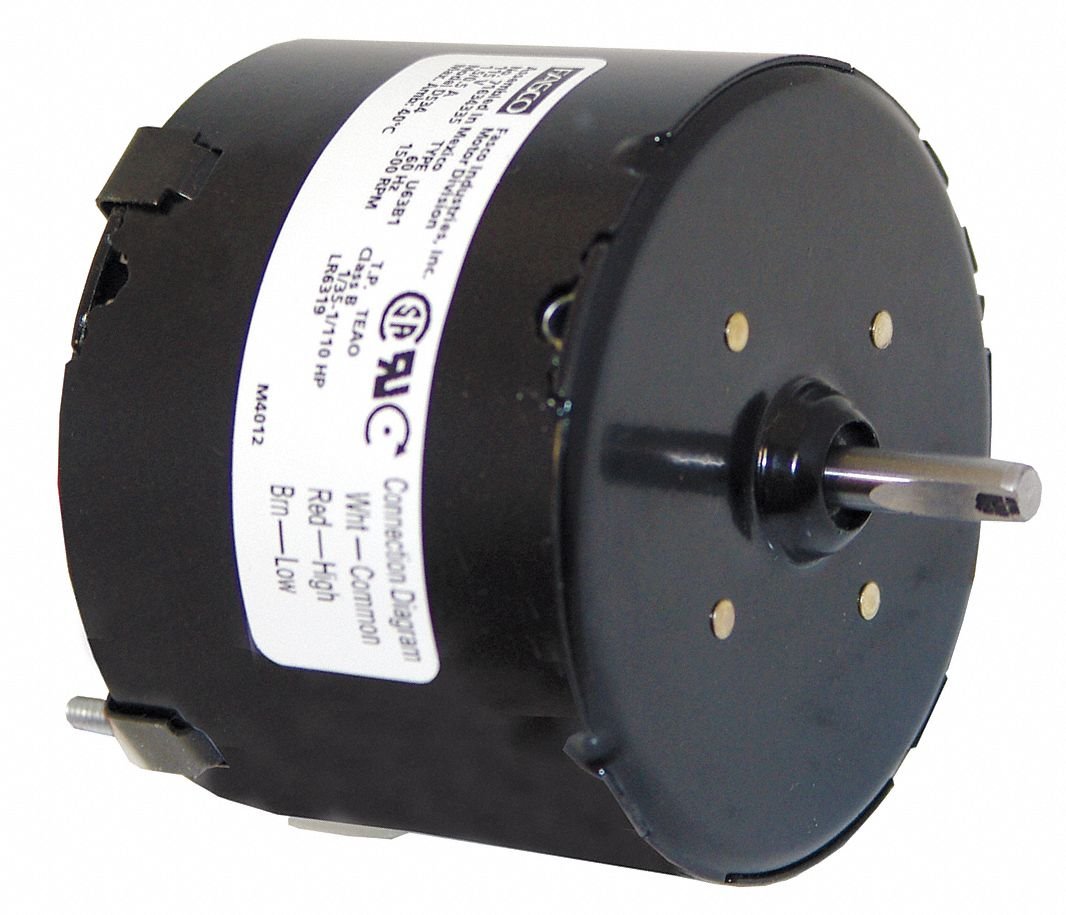 HVAC 3.3 In Motor, 1/351/110 HP, 115V, CW Industrial