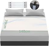 RIQINXIN Grounding Sheet Earthing Bed with 10% Silver Fiber UK Plug 68x132cm view 7