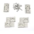 4-Pack 360 Degree Screen Hinges - 46x43mm Double Acting Folding Hinges With Screws
