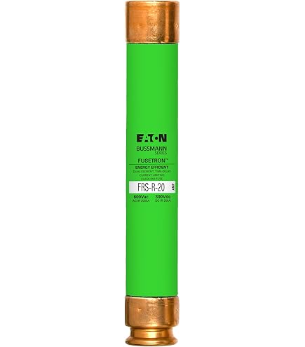 Bussmann FRS-R-15 15A Fuse – Pack Of 1, Dual Element, Time-Delay